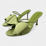Helle | Buty na obcasie z syntetycznej skóry