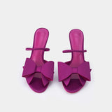 Helle | Buty na obcasie z syntetycznej skóry
