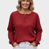 Helle™ | Sweter z wełnianego splotu