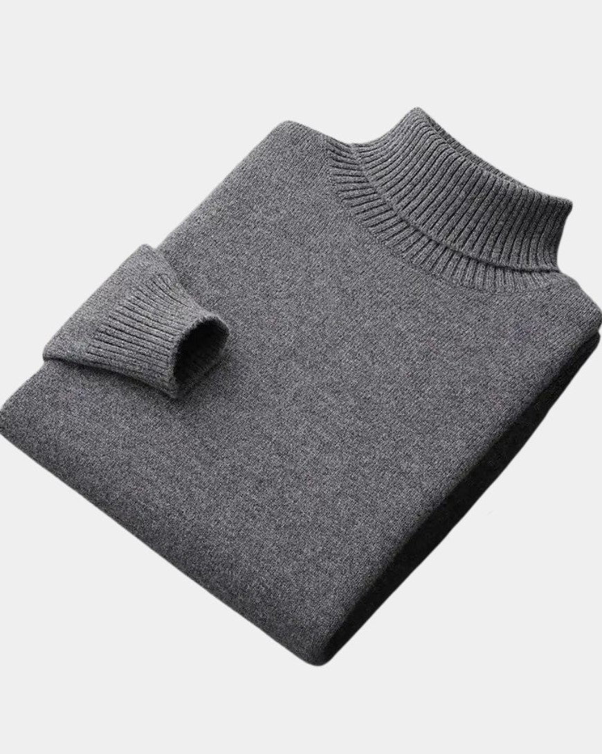 Henrik™ | Sweter z wysokim kołnierzem