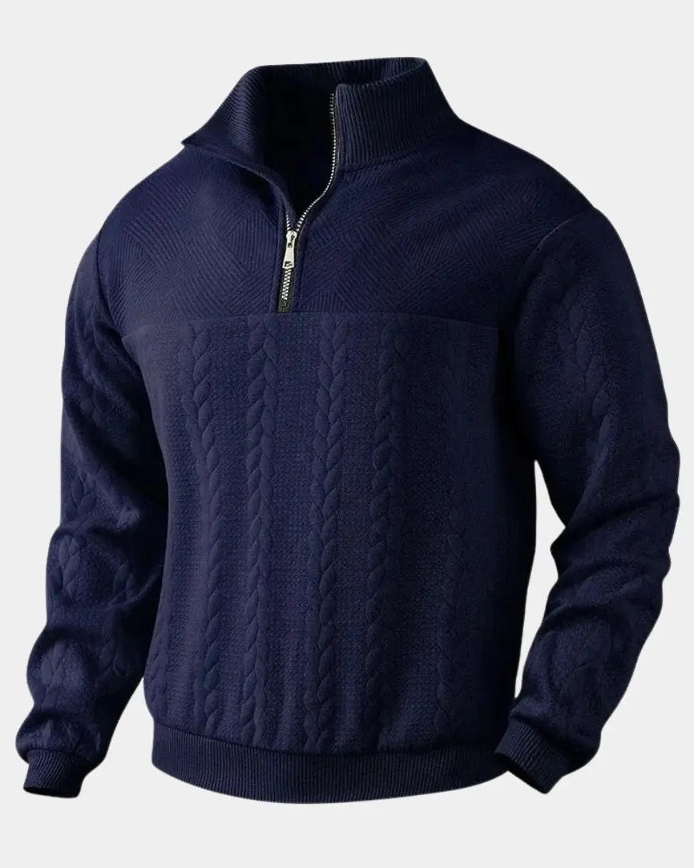 Henry™ | Sweter z kołnierzem