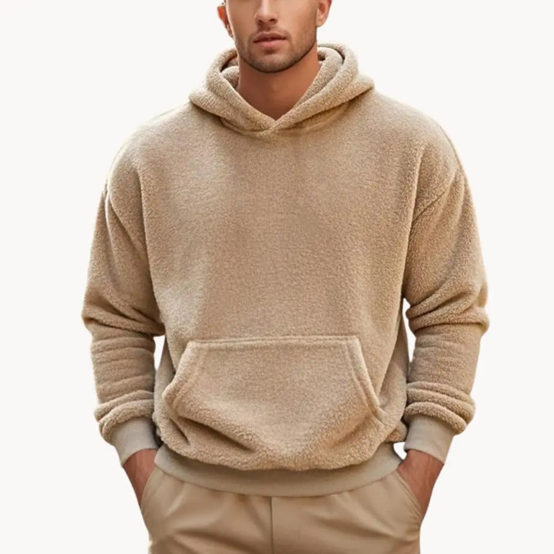Hoodie - Mieszanka Fleece z Kapturem
