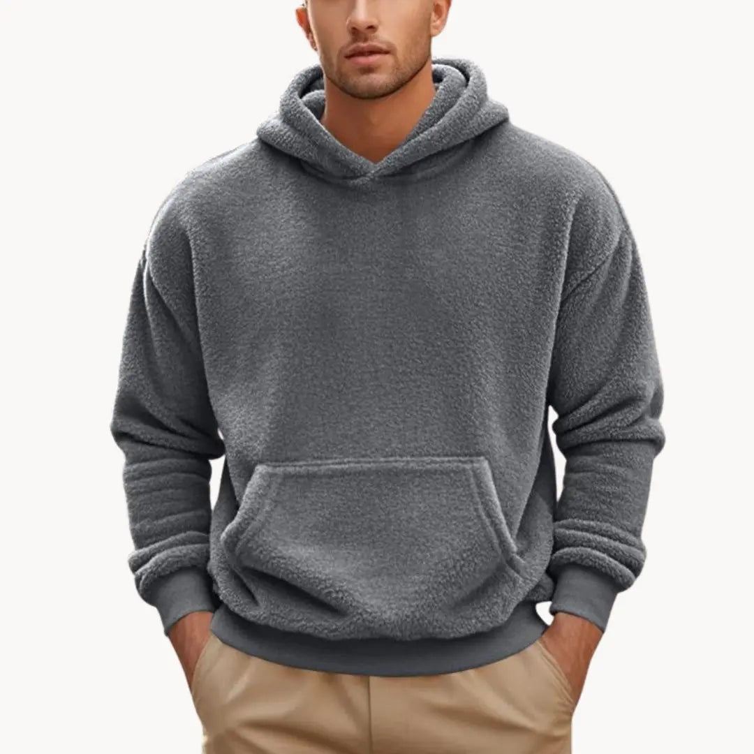 Hoodie - Mieszanka Fleece z Kapturem