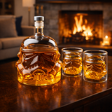 Butelka Whisky - Zestaw Butelka i Szklanki