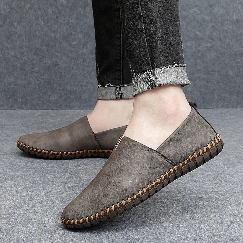 Skórzane loafersy Ibisa