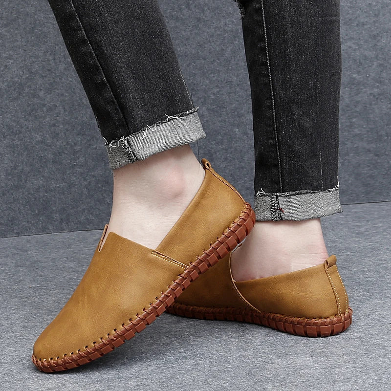 Skórzane loafersy Ibisa