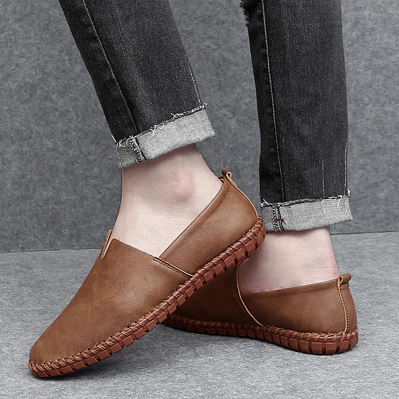 Skórzane loafersy Ibisa
