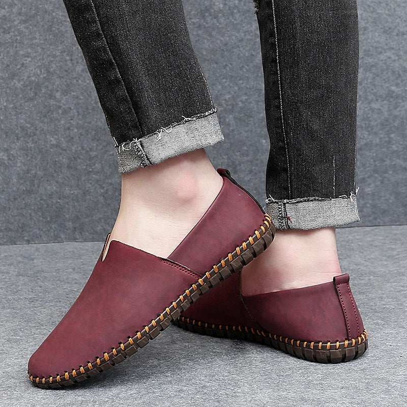 Skórzane loafersy Ibisa