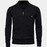 Jacquard™ | Kardigan z dzianiny z zamkiem