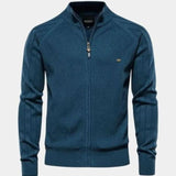 Jacquard™ | Kardigan z dzianiny z zamkiem