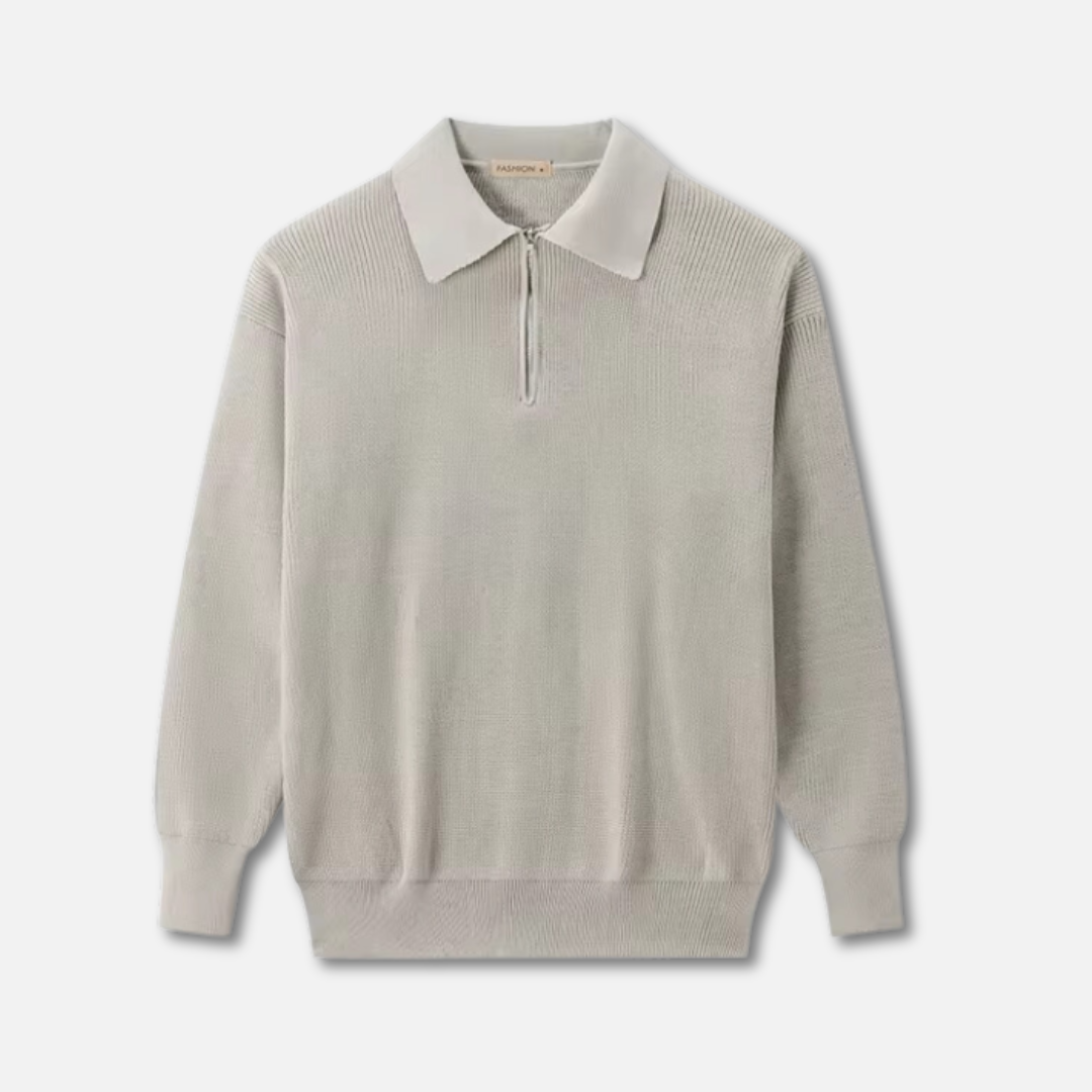 João - Sweter z Mieszanej Dzianiny