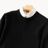 Valentino - Sweter z dzianiny jacquard