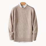 Valentino - Sweter z dzianiny jacquard