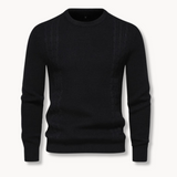 João - Sweter Tricô Patchwork
