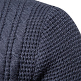 João - Sweter Tricô Patchwork