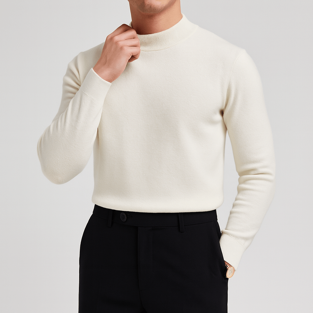 Sweter dzianinowy - Slim Fit