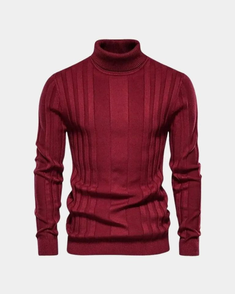Lucas™ | Sweter z wysokim kołnierzem