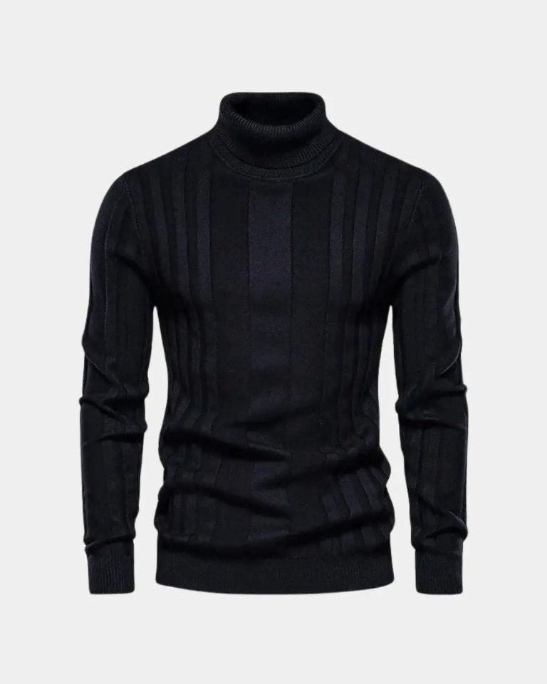 Lucas™ | Sweter z wysokim kołnierzem