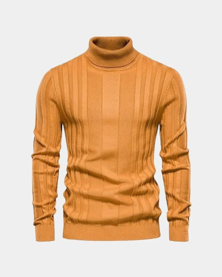 Lucas™ | Sweter z wysokim kołnierzem