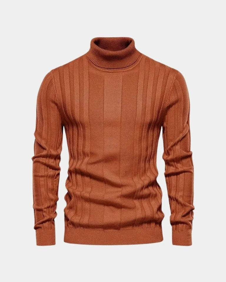 Lucas™ | Sweter z wysokim kołnierzem
