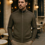 Magnus™ | Kaszmirowy sweter z zamkiem