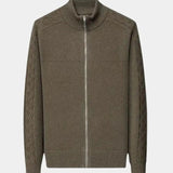 Magnus™ | Kaszmirowy sweter z zamkiem