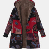 Marina | Hoodie Patchwork Boho Abstrakcyjny