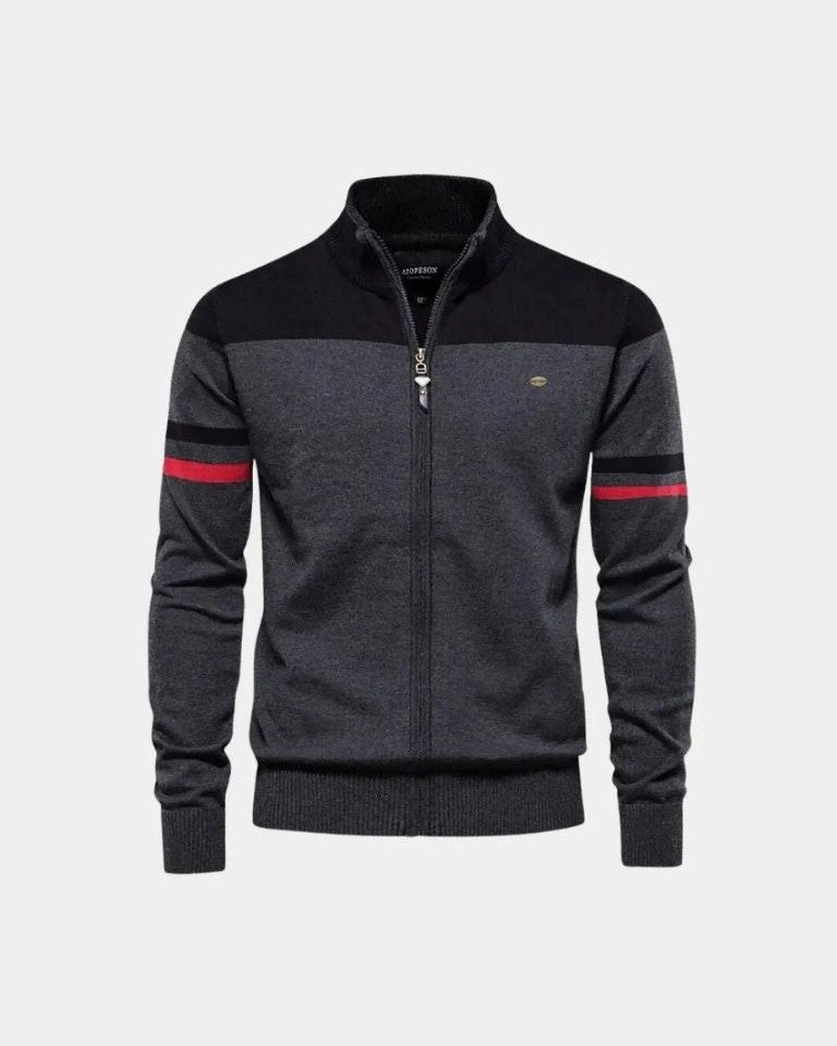 Mathias™ | Kardigan z zamkiem