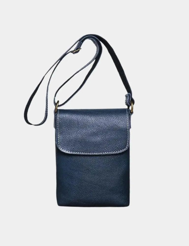 Mikkel™ | Mini torba na ramię ze skóry