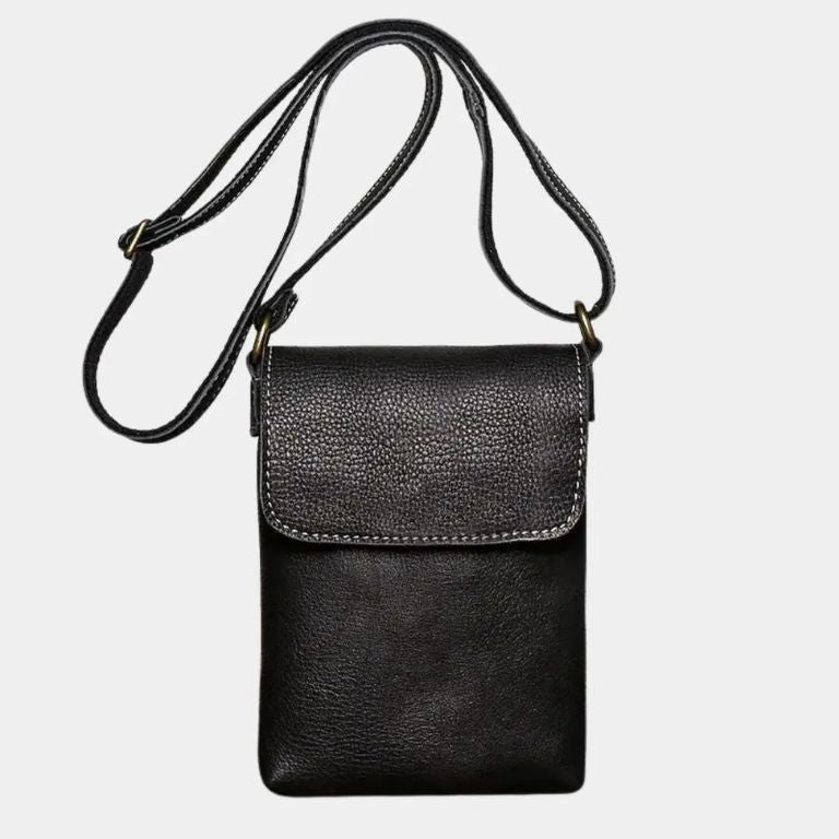 Mikkel™ | Мини чанта за рамо от кожа