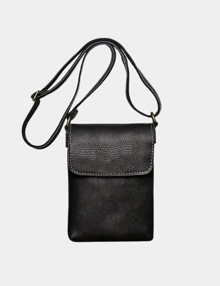 Mikkel™ | Mini torba na ramię ze skóry