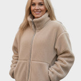 Mille™ | Elegancki płaszcz z teddy w nordyckim designie