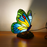 Lampa Tiffany Motyl