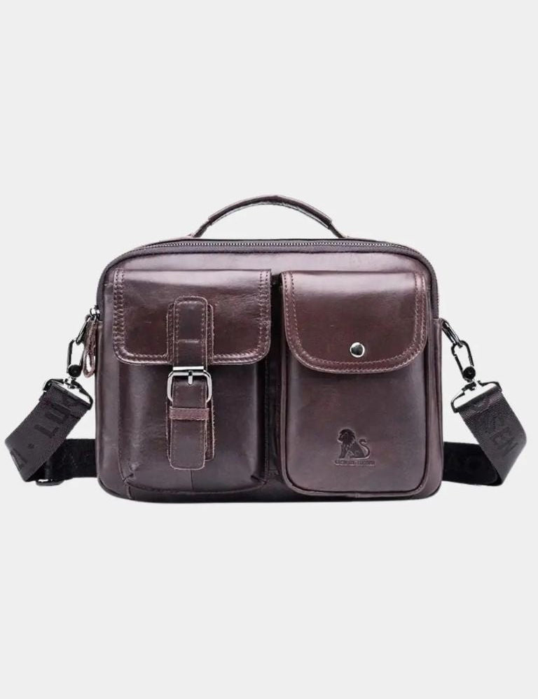 Oliver™ | Retro prostokątna torba na ramię