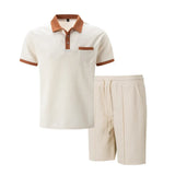 Zestaw Polo - Tkanina Waffle