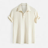 Koszulka Polo - Kołnierz z Dzianiny Jacquard