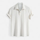 Koszulka Polo - Kołnierz z Dzianiny Jacquard