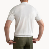 Polo - Teksturowana Mieszanka Jacquard
