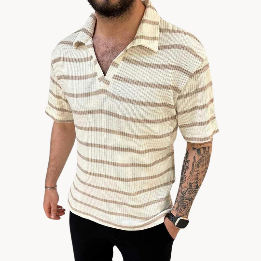 Koszulka Polo - Kołnierz Johnny Oddychający