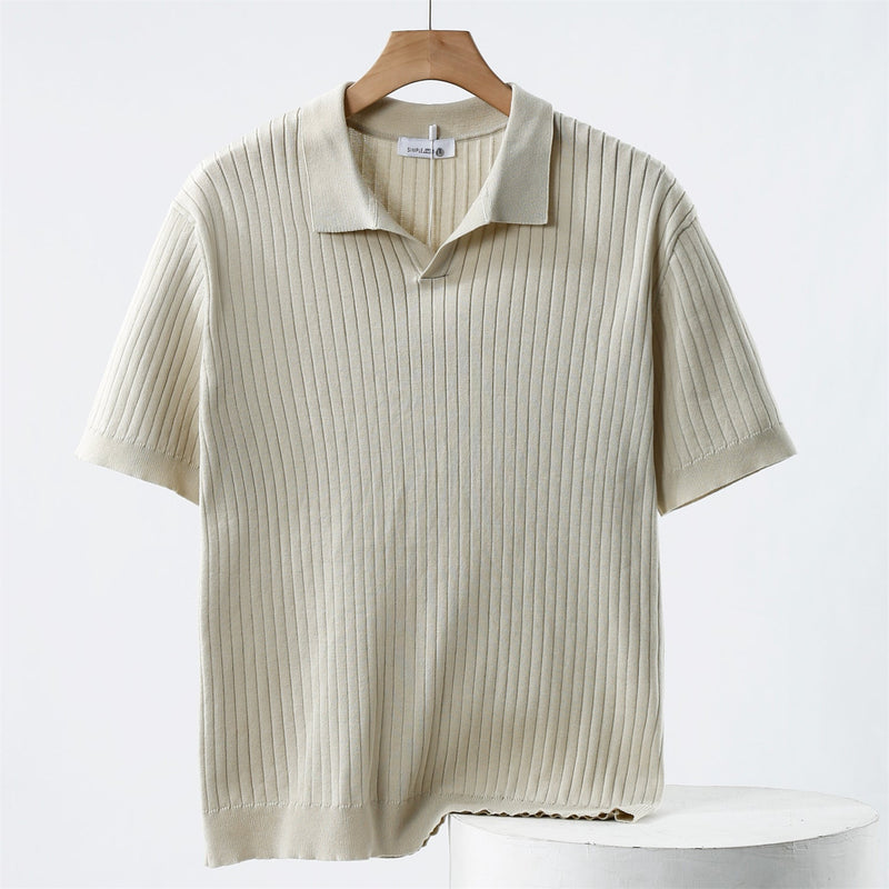 Koszulka Polo - Dzianina z Stretch