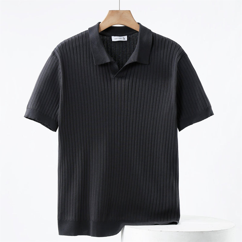 Koszulka Polo - Dzianina z Stretch