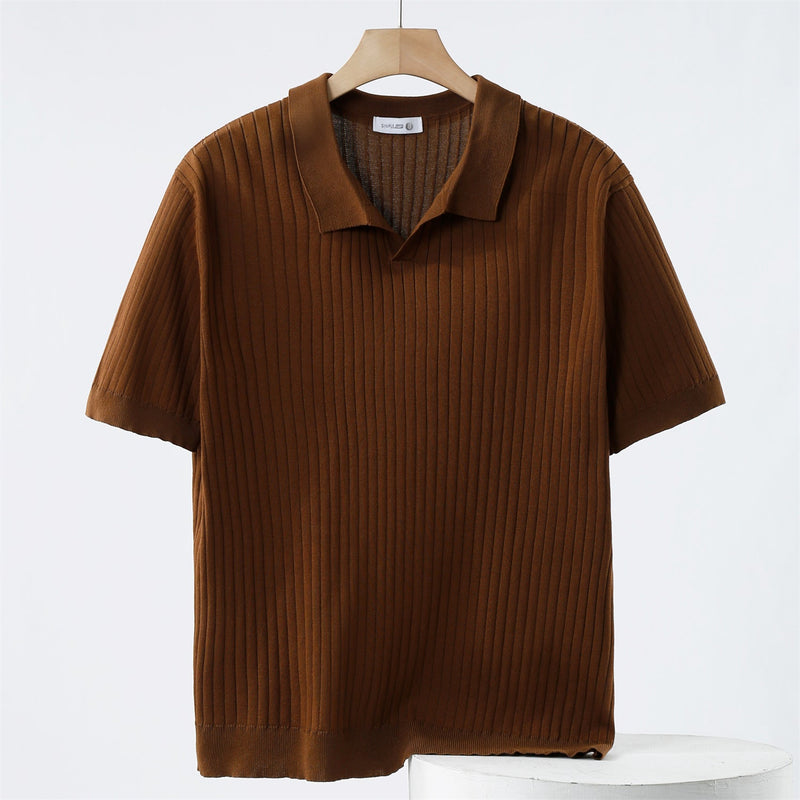 Koszulka Polo - Dzianina z Stretch