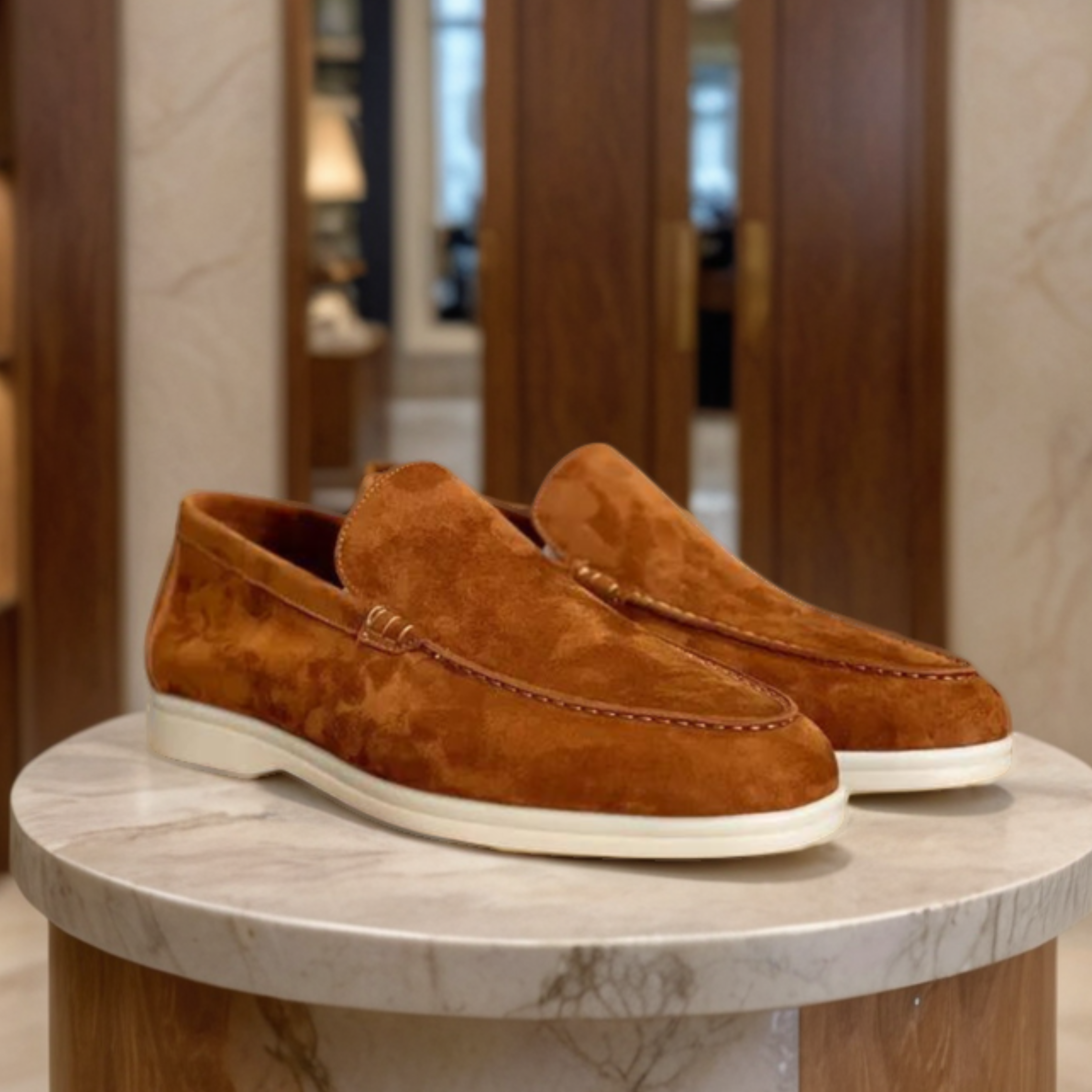 Premium zamszowe mokasyny