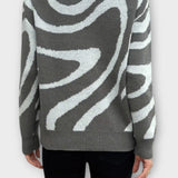 Rikke | Sweter Kwiatowy