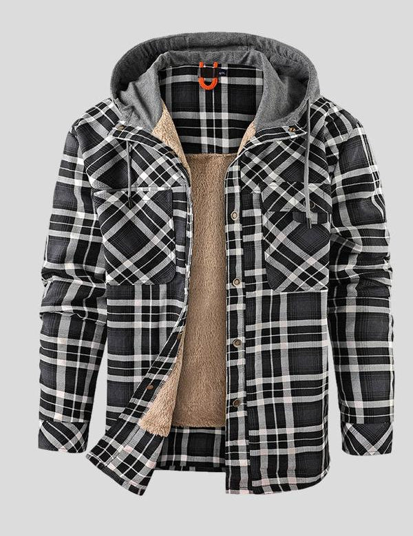 Rolf™ | Ciepły płaszcz sherpa