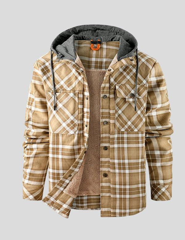 Rolf™ | Ciepły płaszcz sherpa