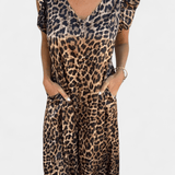 Ronja | Kombinezon w leopardzie