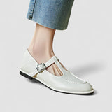 Camila - Ortopedyczne Buty Mary Jane z Niskim Obcasem