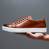 Gonçalo - Sneakersy ze Skóry Włoskiej