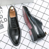 Mário - Eleganckie Skórzane Buty